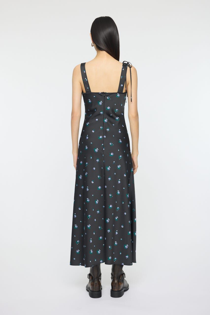 MOUSSY「FLORAL FLARE ドレス」|ワンピース|