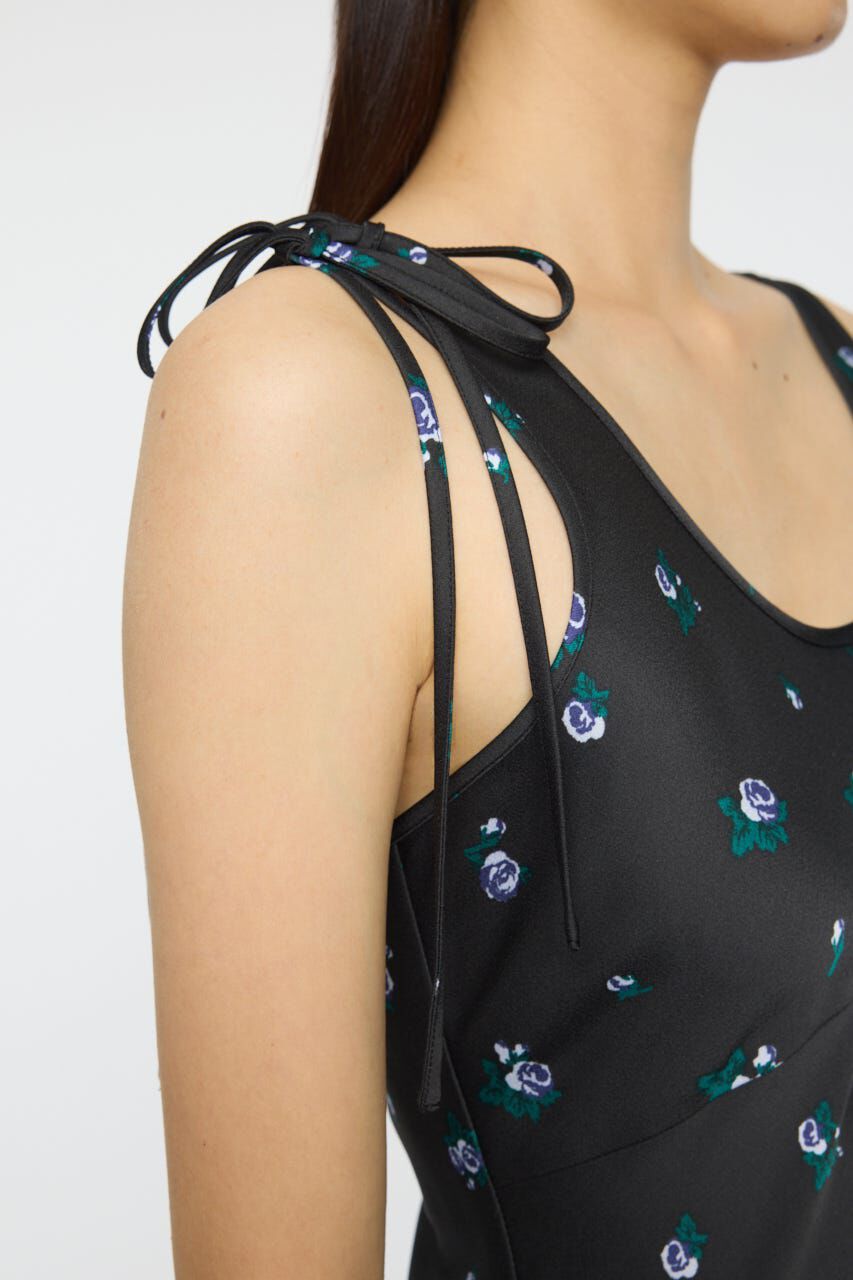MOUSSY「FLORAL FLARE ドレス」|ワンピース|