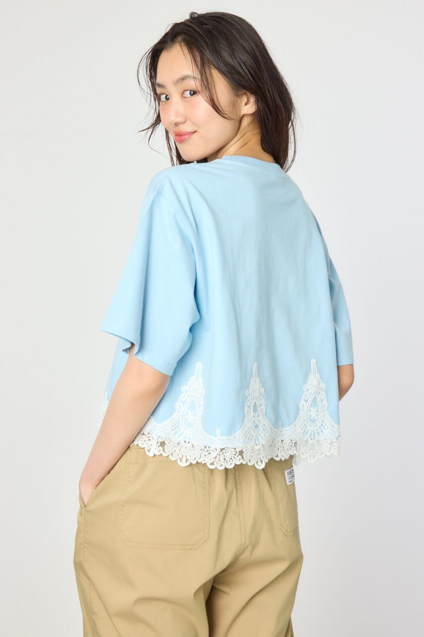 RODEO CROWNS「ヘムレースTシャツ」|Tシャツ・カットソー|