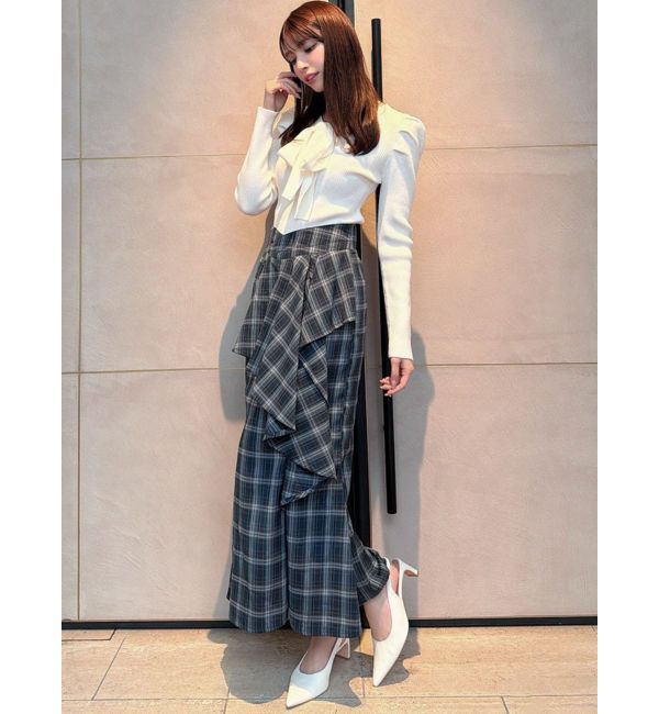 RESEXXY「ボウタイニットトップス」|ニット・セーター|