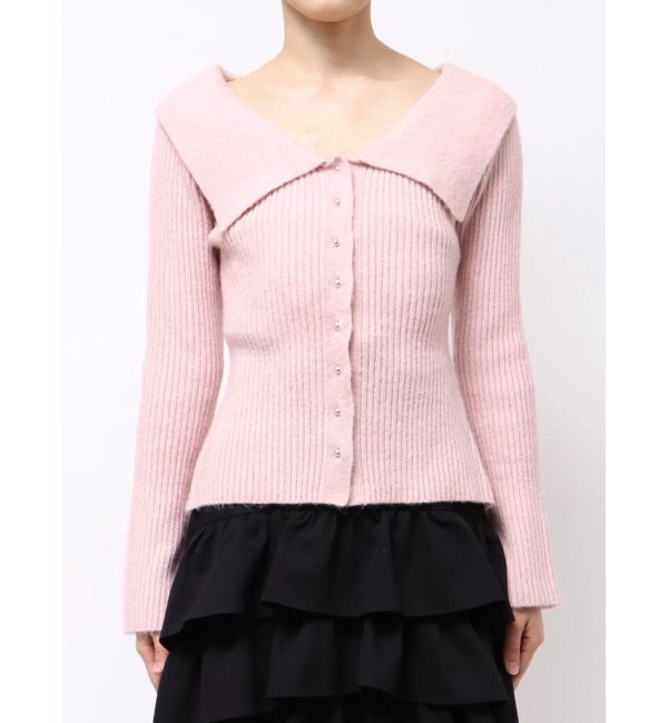 RESEXXY「ビッグカラーニットトップス」|ニット・セーター|