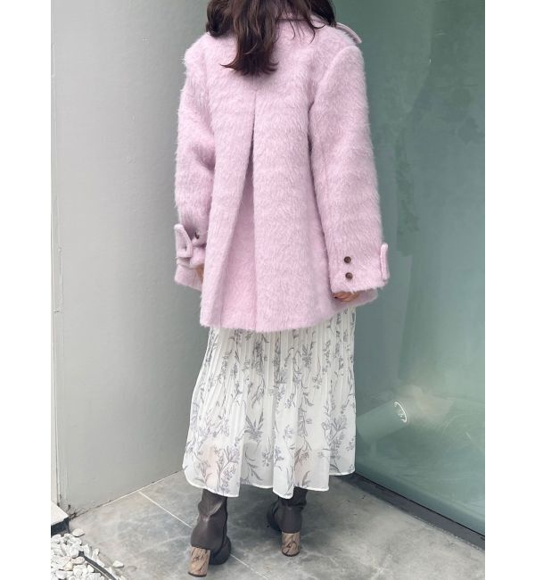 MERCURYDUO「花柄プリーツティアードワンピース」|ワンピース|