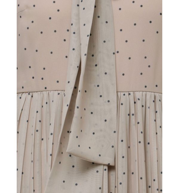 MERCURYDUO「花柄プリーツティアードワンピース」|ワンピース|