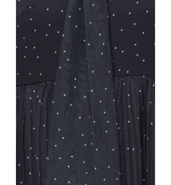 MERCURYDUO「花柄プリーツティアードワンピース」|ワンピース|