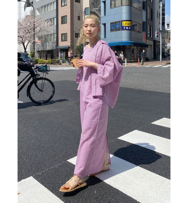 Ungrid「ギンガムチェックフィットキャミワンピース」|ワンピース|