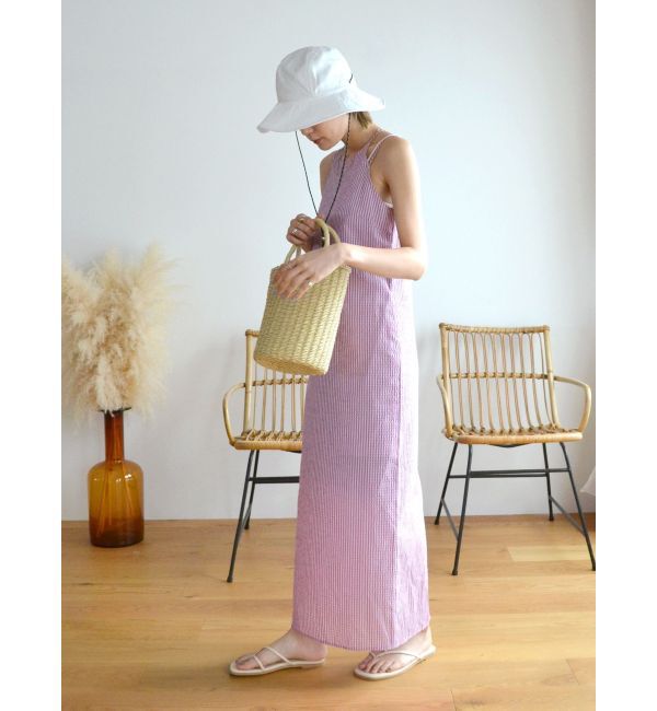 Ungrid「ギンガムチェックフィットキャミワンピース」|ワンピース|