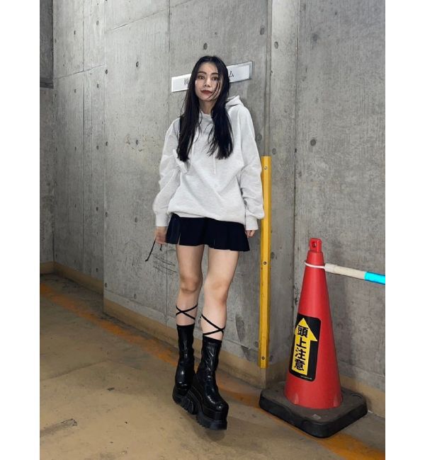 EVRIS「プラットフォームショートブーツ」|ショートブーツ|