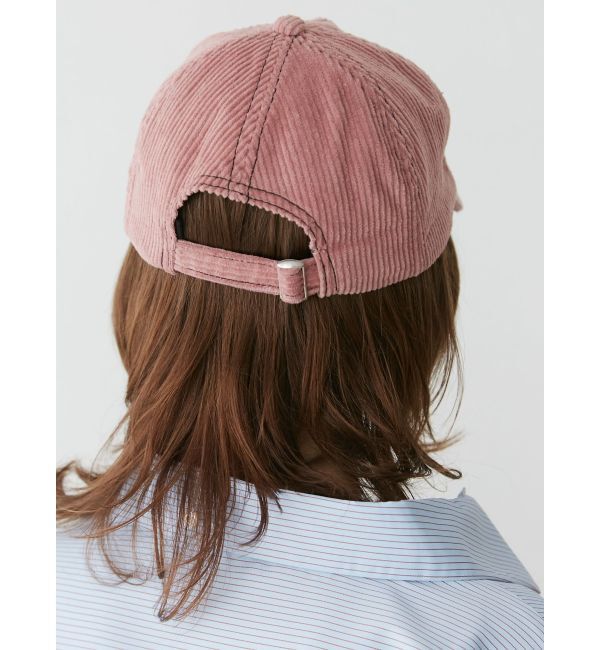 jouetie「コーデュロイロゴキャップ」|キャップ・キャスケット|