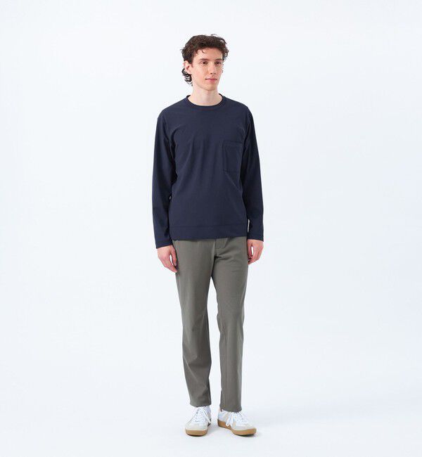 MACKINTOSH PHILOSOPHY「ドライフラットストレッチ クルーネックロンＴ ドライフラットストレッチクロス」|Tシャツ・カットソー|