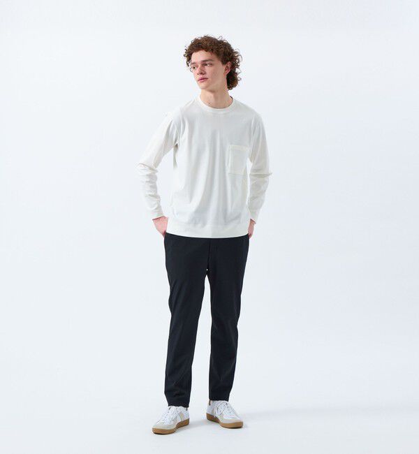 MACKINTOSH PHILOSOPHY「ドライフラットストレッチ クルーネックロンＴ ドライフラットストレッチクロス」|Tシャツ・カットソー|