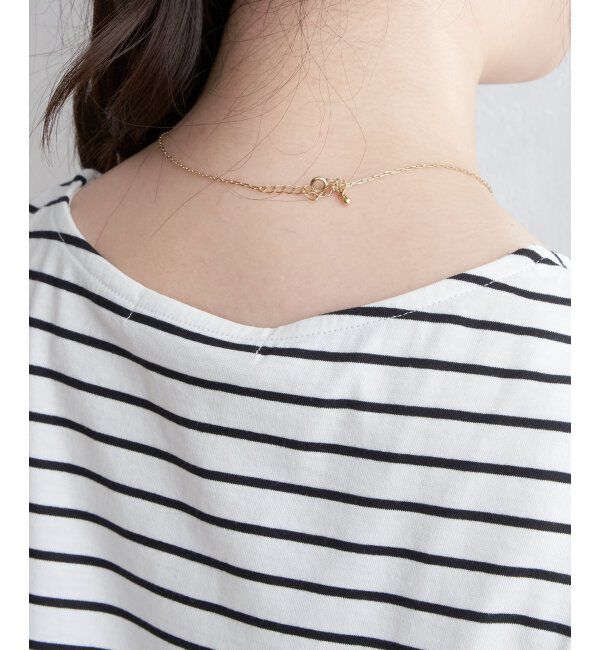 ikka「【雑誌InRed5月号掲載】コットンUSA裾ラウンドノースリプルオーバー」|タンクトップ|