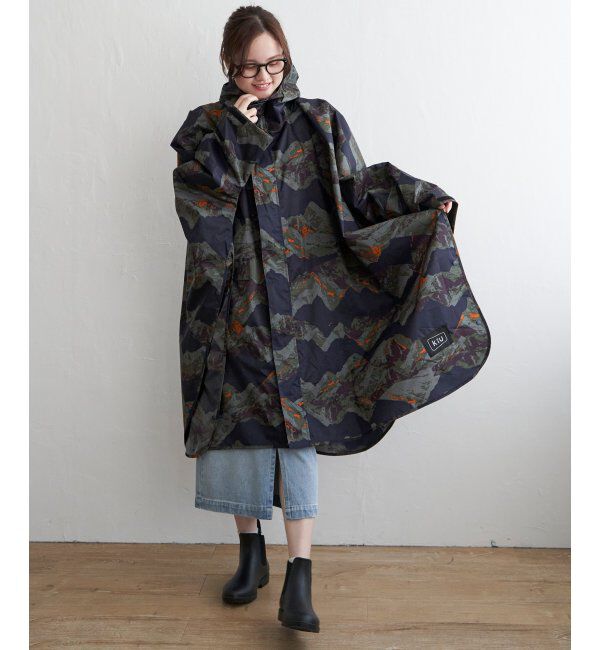 Lbc with Life「ｋｉｕスタンダードレインポンチョ」|傘|