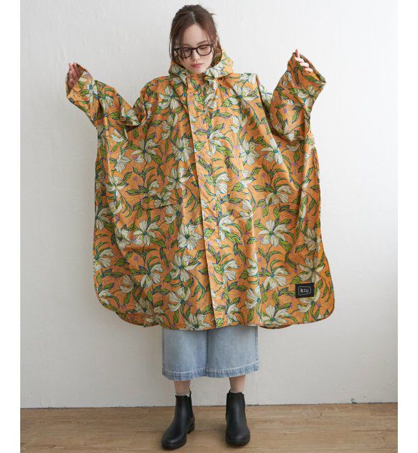 Lbc with Life「ｋｉｕスタンダードレインポンチョ」|傘|ペールサーモン