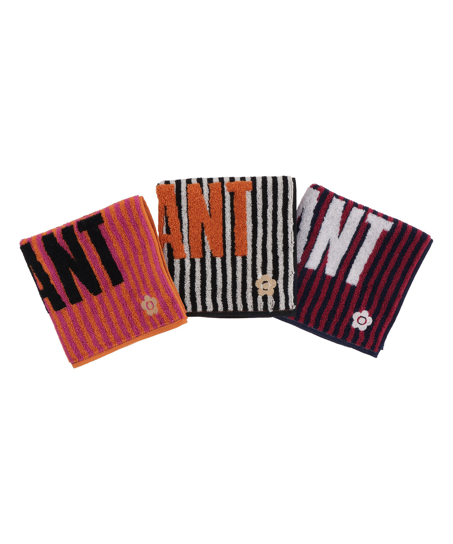 MARY QUANT「ビッグロゴ ミニタオル」|ハンカチ|