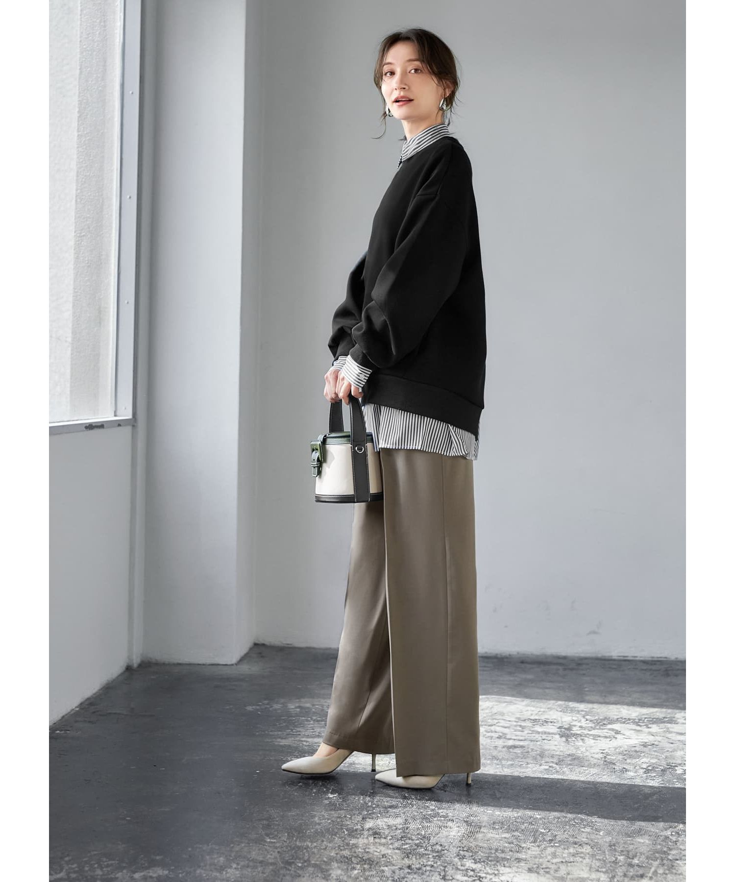 STYLE DELI「【裾出し用】シワFREEロングシャツ」|シャツ・ブラウス|