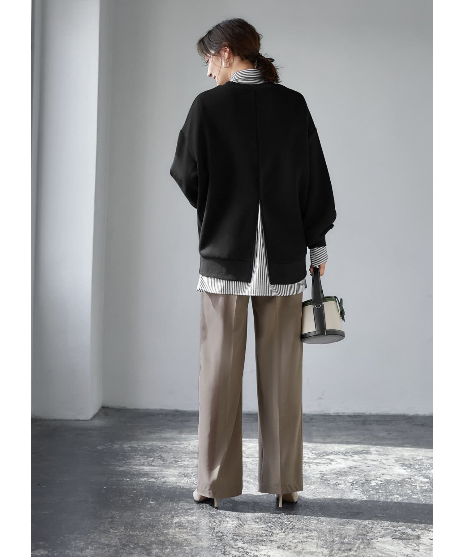 STYLE DELI「【裾出し用】シワFREEロングシャツ」|シャツ・ブラウス|