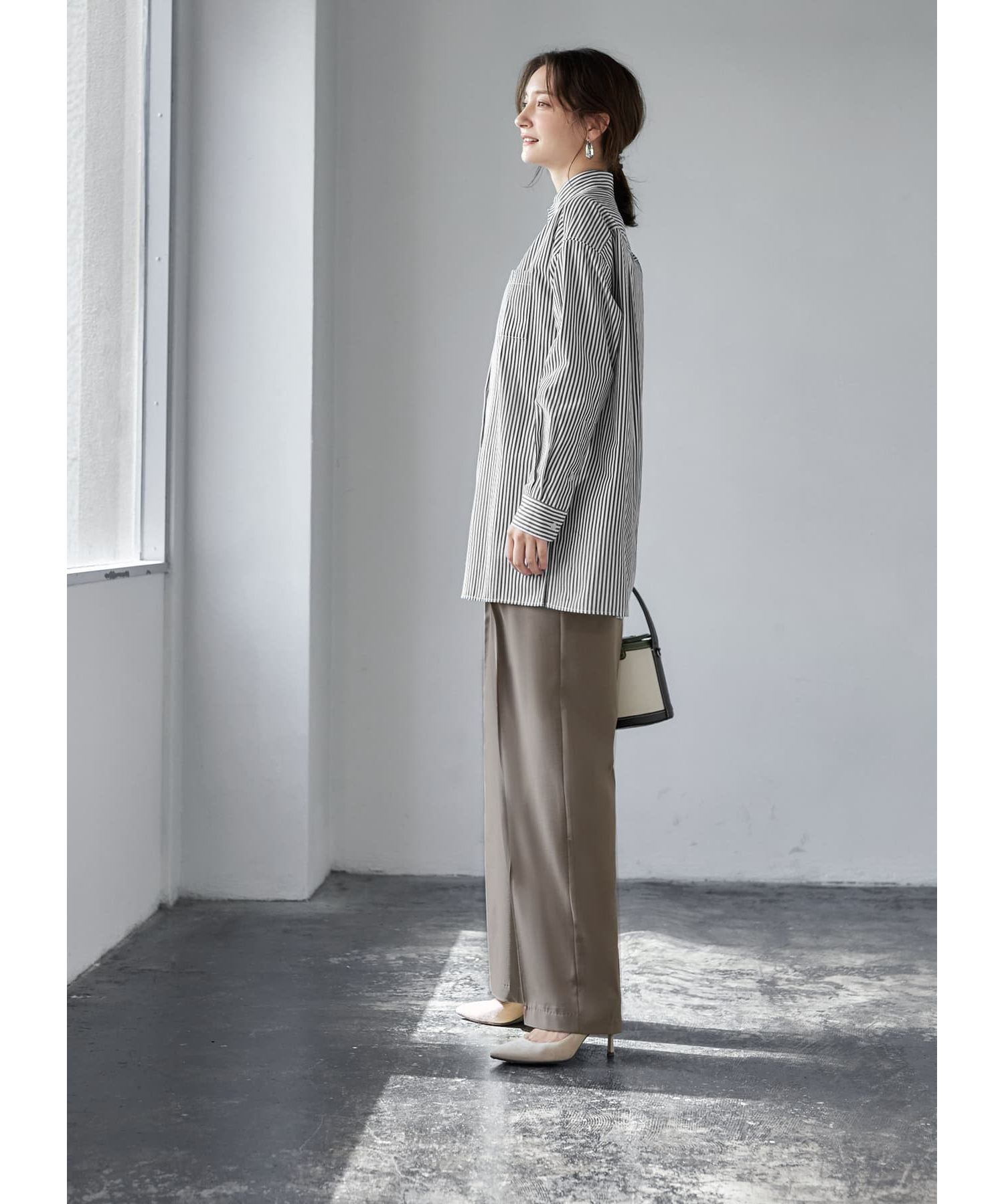 STYLE DELI「【裾出し用】シワFREEロングシャツ」|シャツ・ブラウス|