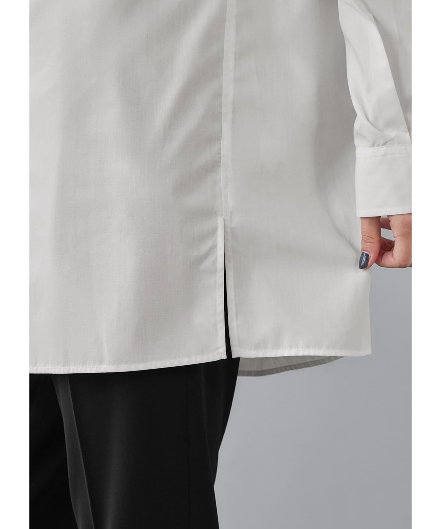 STYLE DELI「【裾出し用】シワFREEロングシャツ」|シャツ・ブラウス|