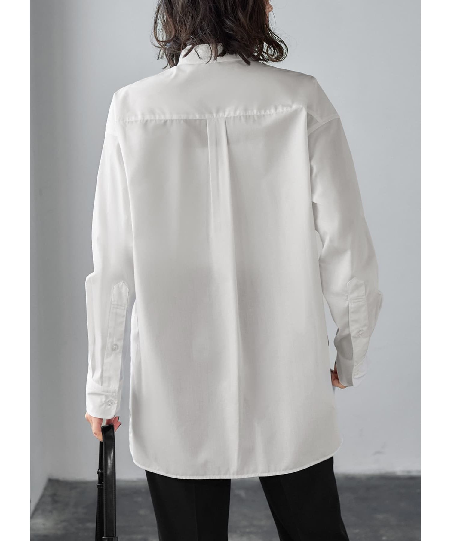 STYLE DELI「【裾出し用】シワFREEロングシャツ」|シャツ・ブラウス|