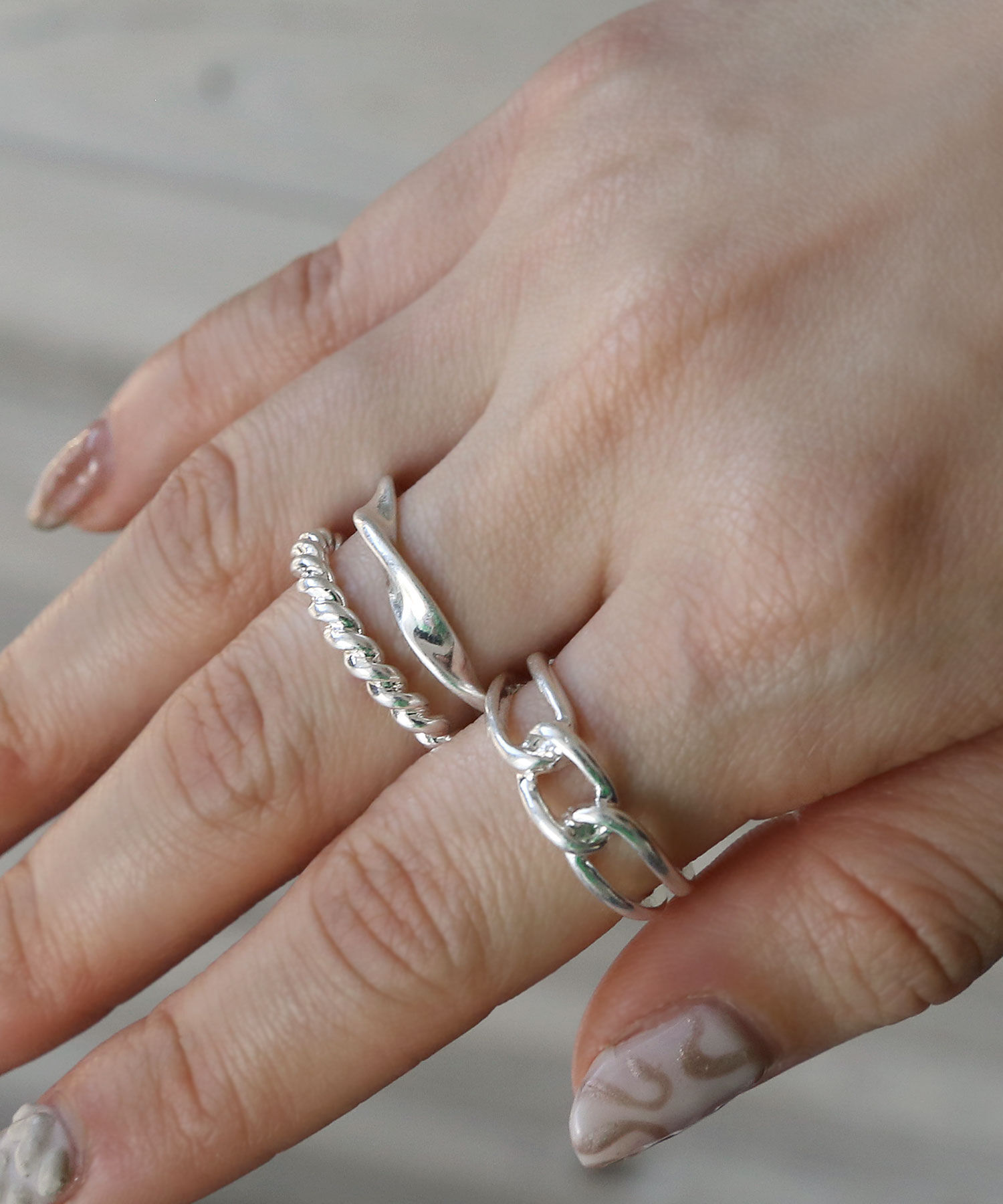 colleca la「ノットモチーフ セットリング」|リング|