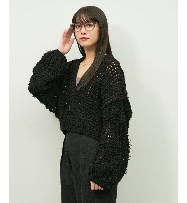  「Zoff｜emiri ウェリントン型 メガネ |辺見えみり 軽量 黒縁フレーム レンズ交換券付」|メガネ|