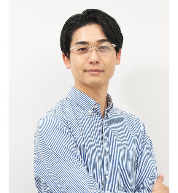  「スクエア型メガネ｜似合うを科学したメガネ(Zoff NEW STANDARD) レンズ交換券付」|メガネ|