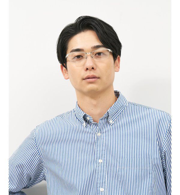  「スクエア型メガネ｜似合うを科学したメガネ(Zoff NEW STANDARD) レンズ交換券付」|メガネ|