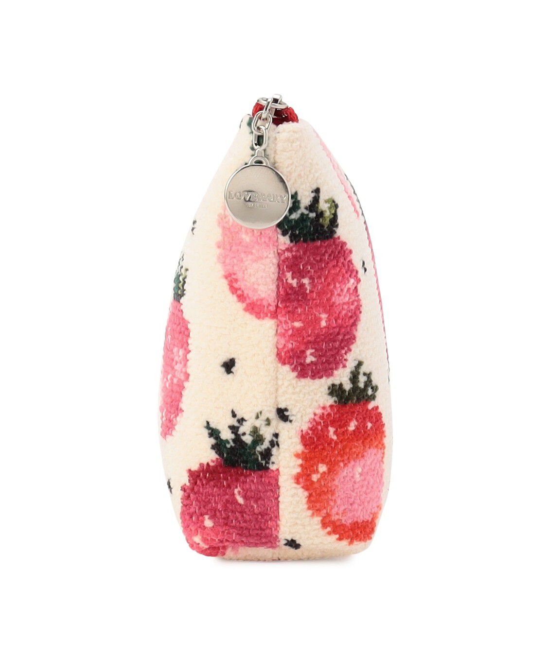LOVERARY BY FEILER「ストロベリードット　舟型ポーチM　L/STD-260091」|ポーチ|