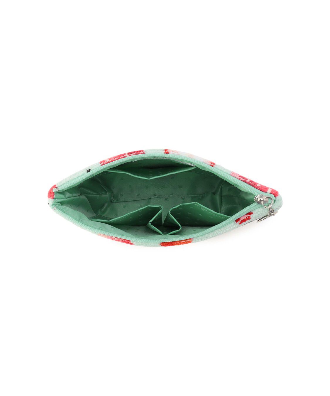 LOVERARY BY FEILER「ストロベリードット　舟型ポーチM　L/STD-260091」|ポーチ|