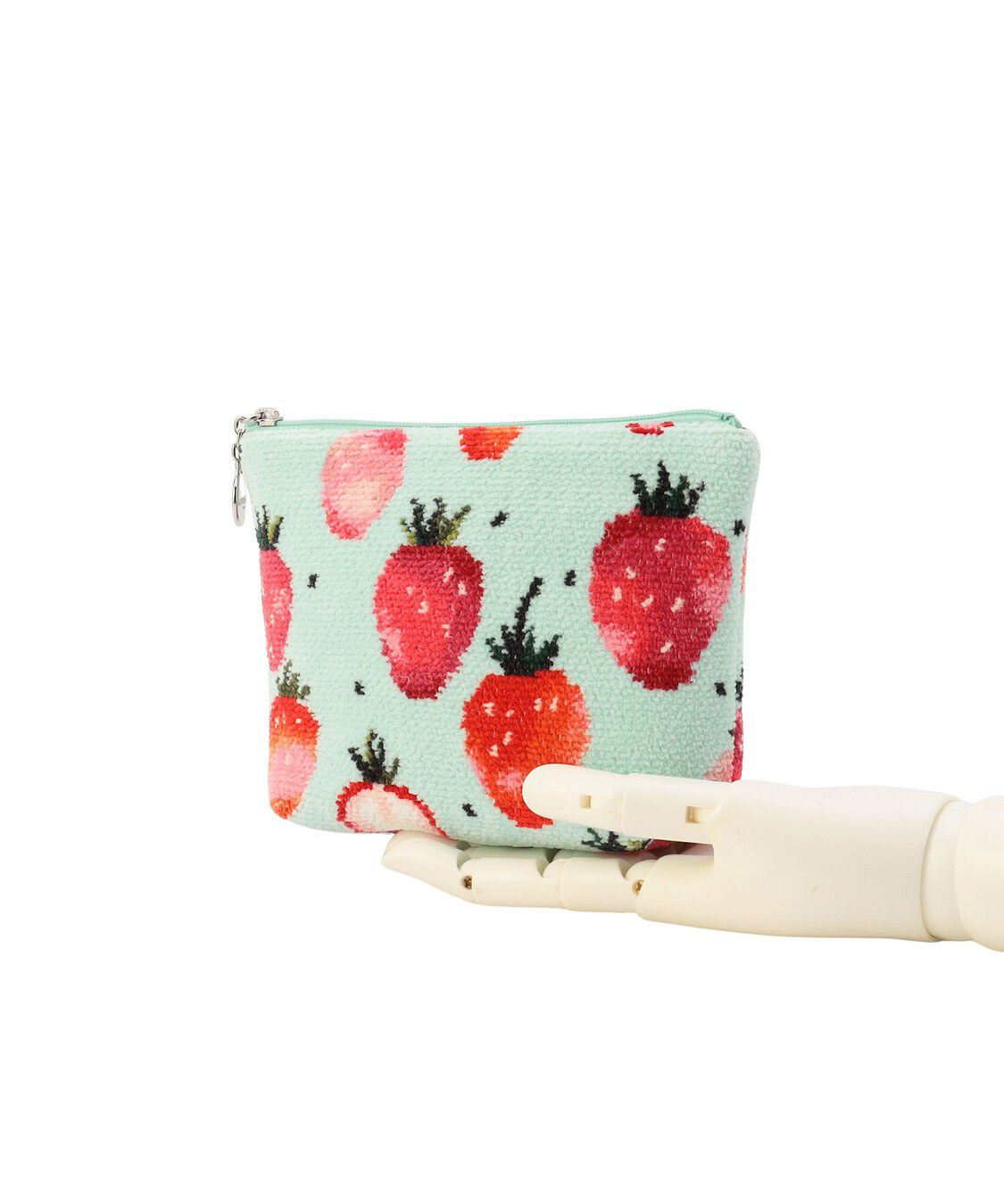 LOVERARY BY FEILER「ストロベリードット　舟型ポーチM　L/STD-260091」|ポーチ|