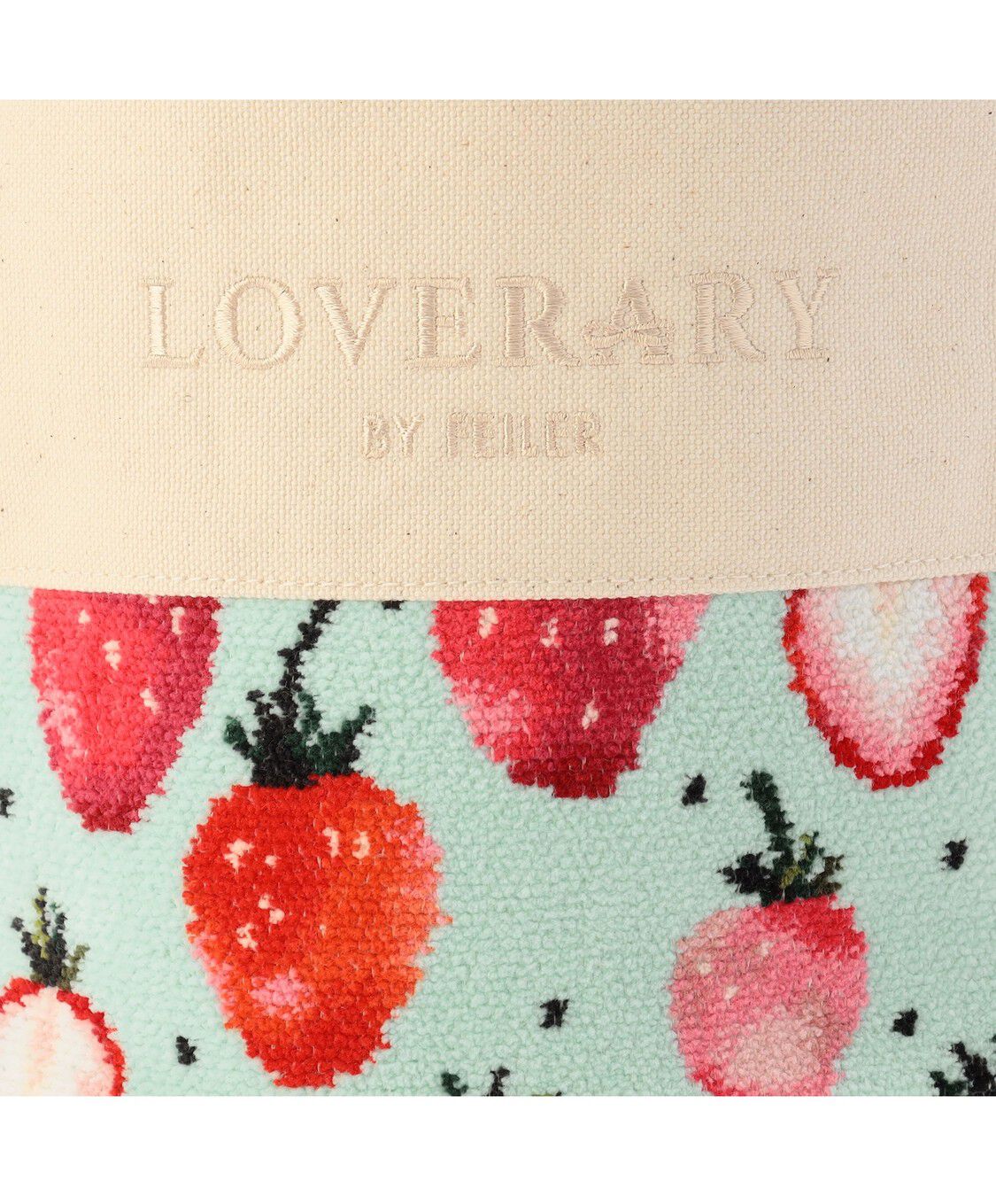 LOVERARY BY FEILER「ストロベリードット　トートバッグ　L/STD-260095」|トートバッグ|