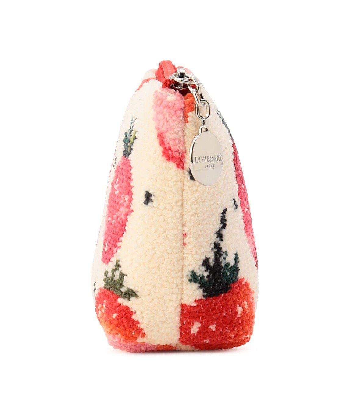 LOVERARY BY FEILER「ストロベリードット　舟型ポーチS　L/STD-260088」|ポーチ|