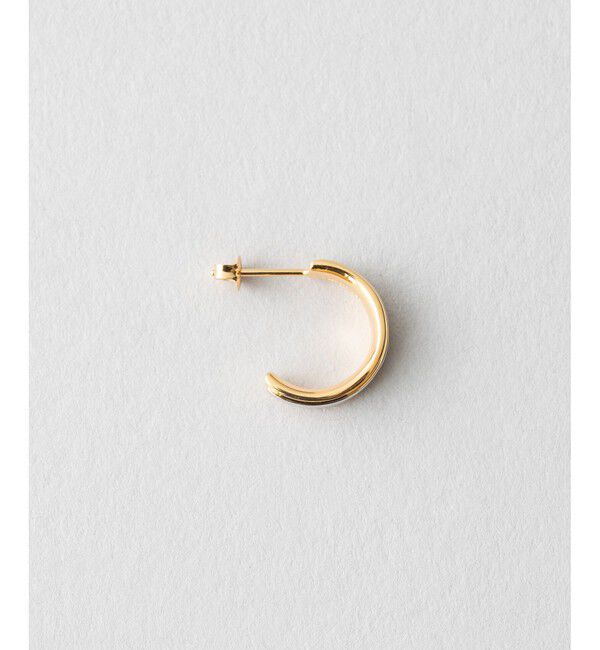 Jouete「ピアス プレート コンビカラー」|ピアス|