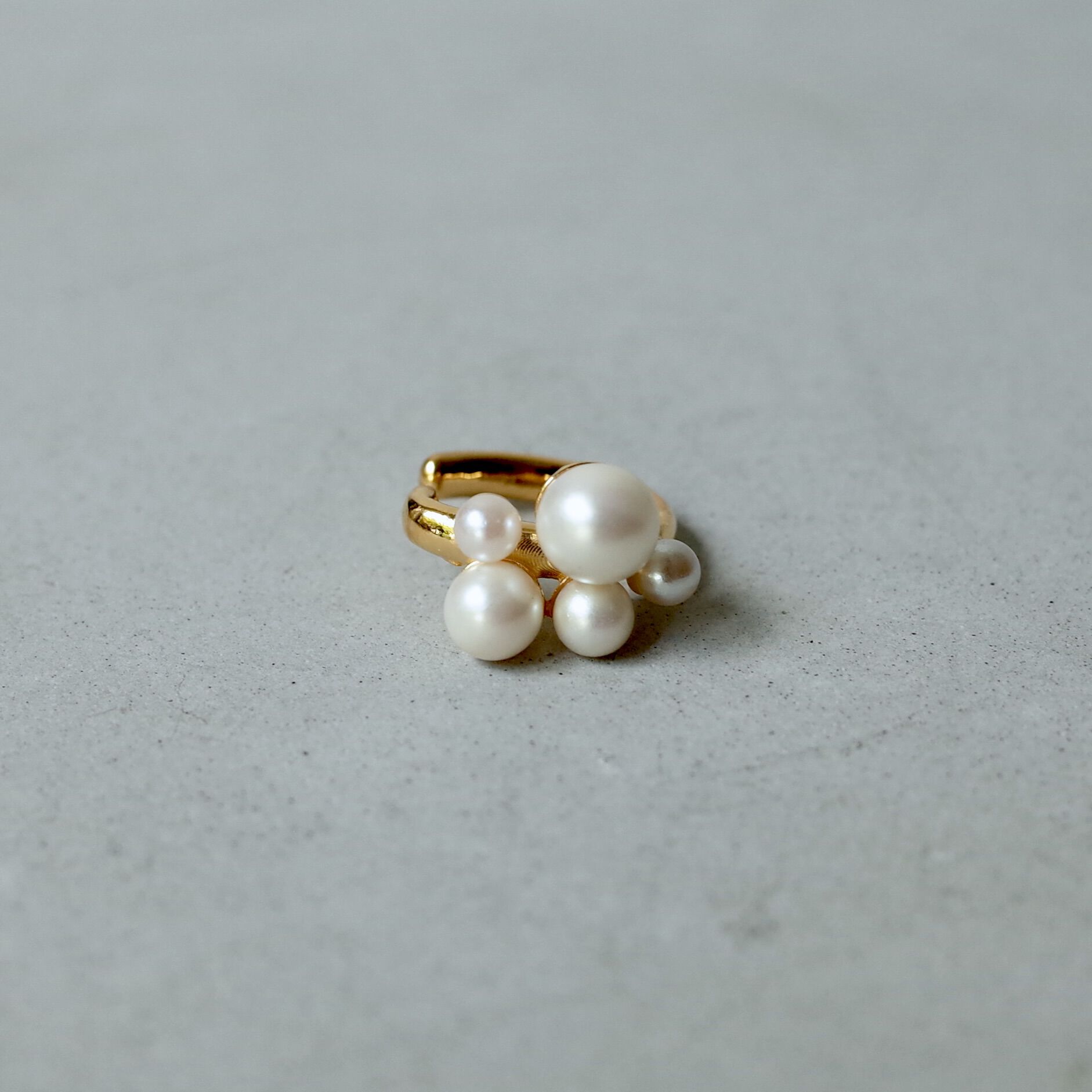 warmth「Bubble Pearl Ear Cuff」|イヤーカフ|
