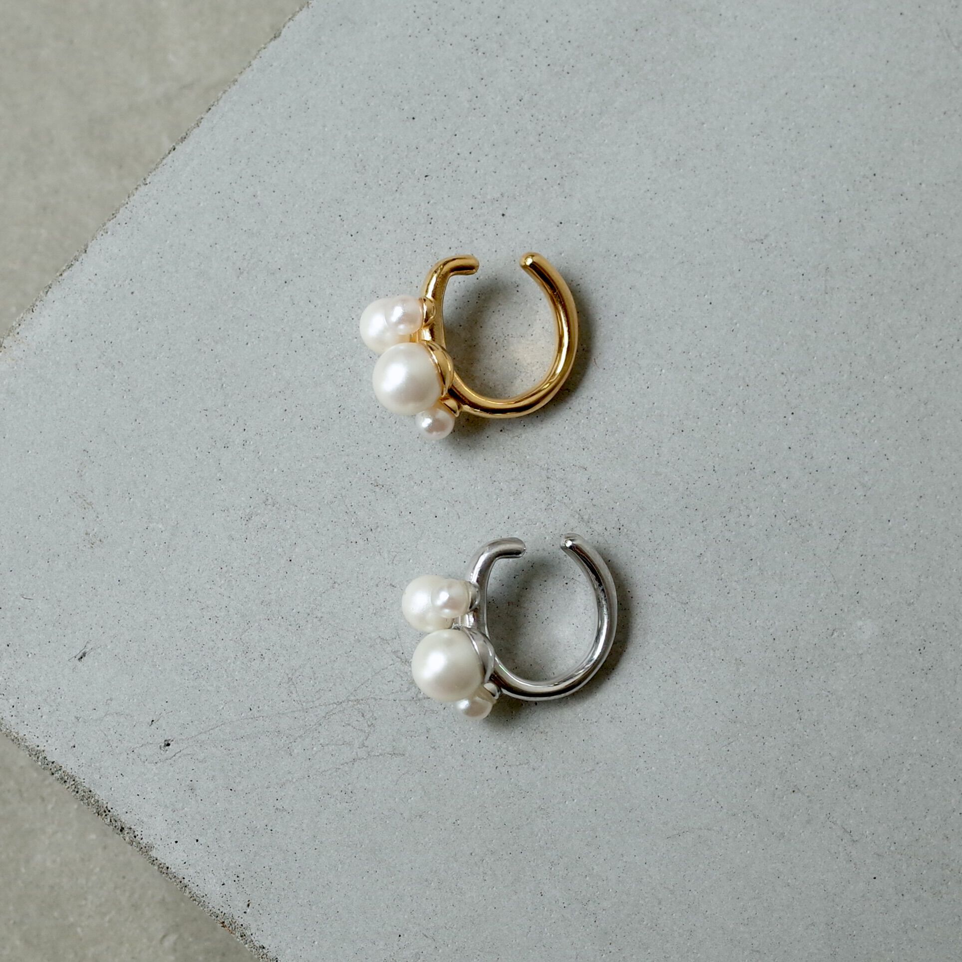 warmth「Bubble Pearl Ear Cuff」|イヤーカフ|