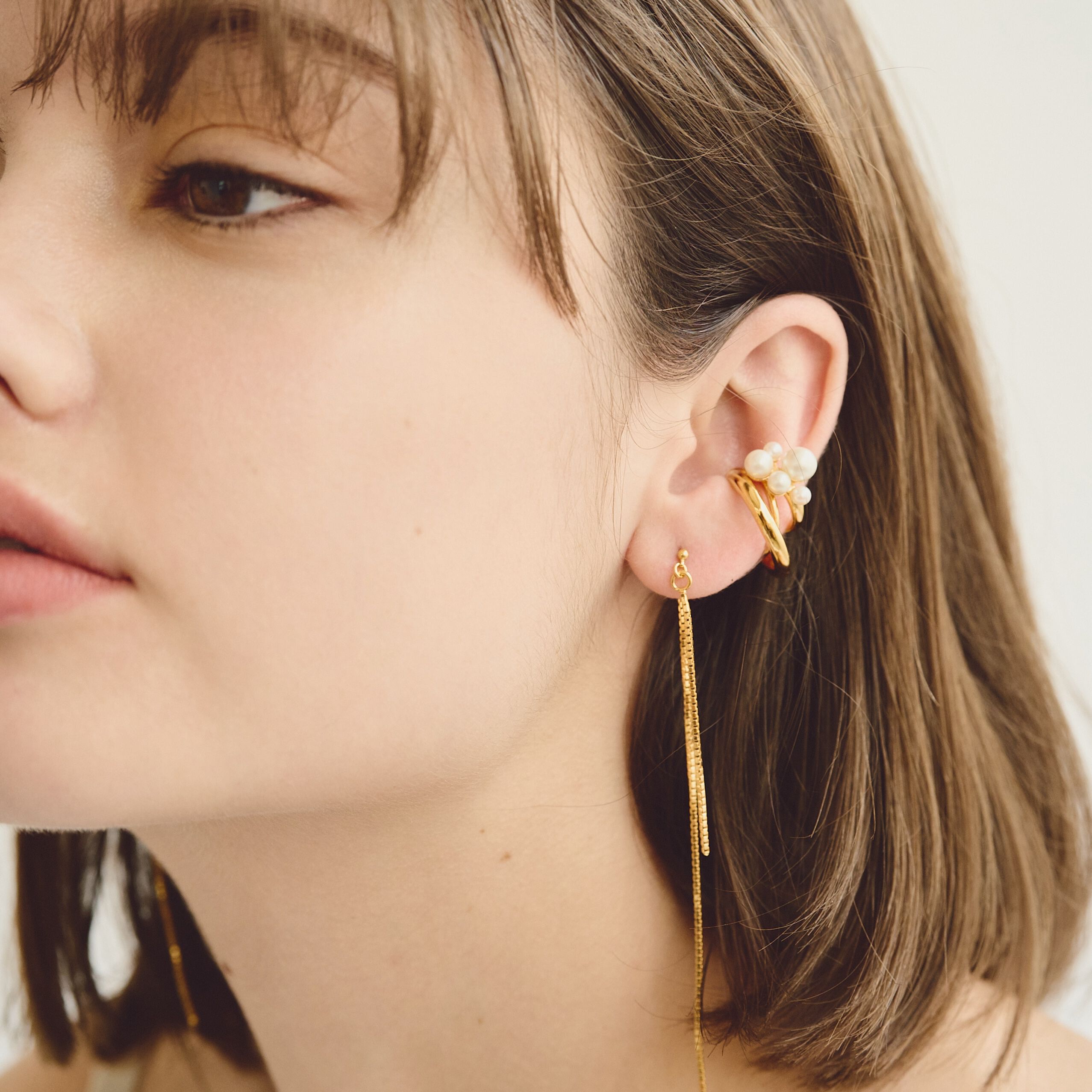 warmth「Bubble Pearl Ear Cuff」|イヤーカフ|