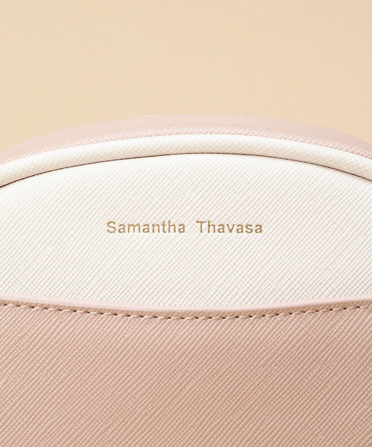 Samantha Thavasa「アーチフォルム バイカラーポーチ」|ポーチ|