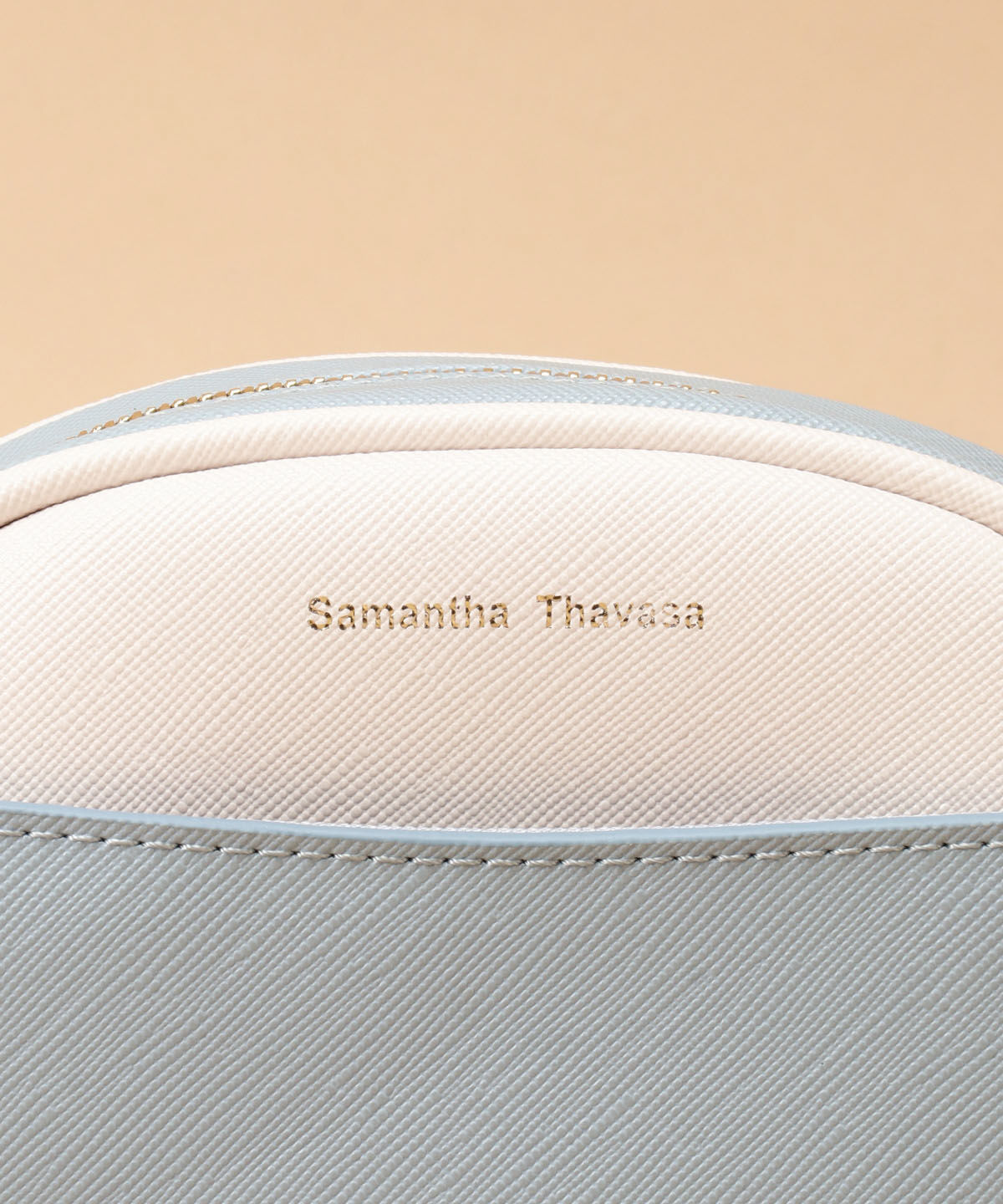 Samantha Thavasa「アーチフォルム バイカラーポーチ」|ポーチ|