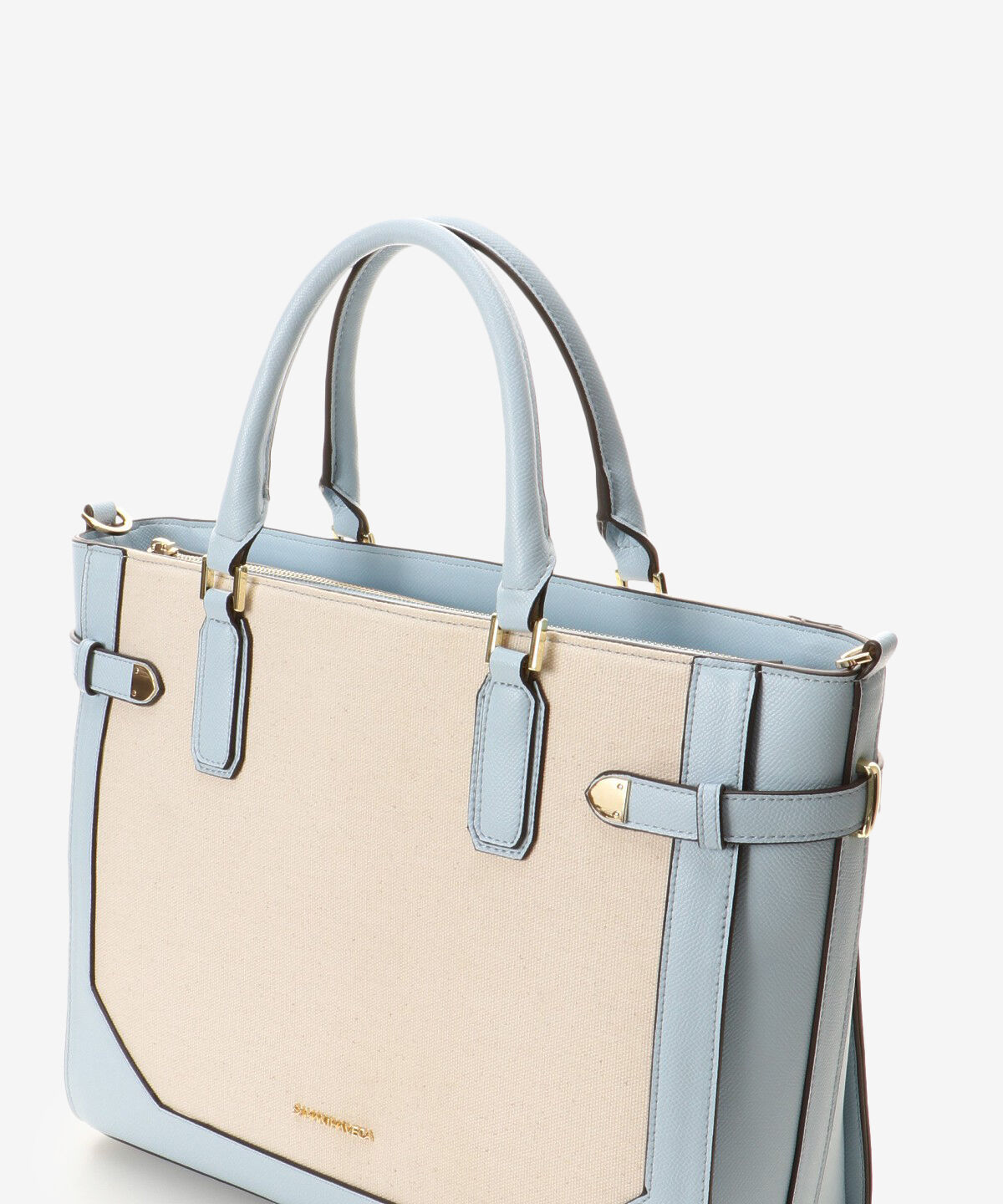 Samantha Vega「キャンバスベルト金具ハンドバッグ」|ハンドバッグ|