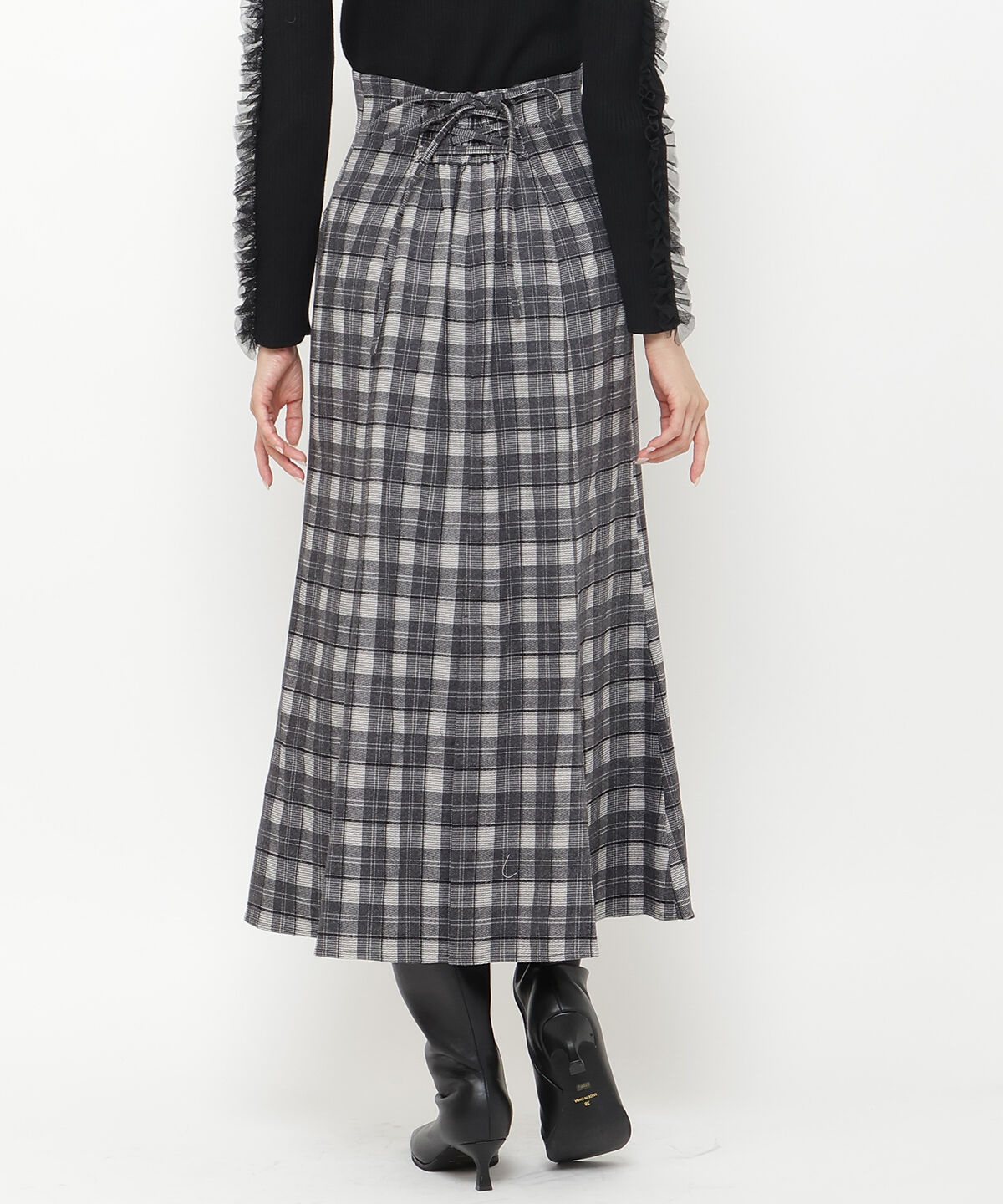 アンドクチュール「フロントジップマーメイドスカート」|スカート|