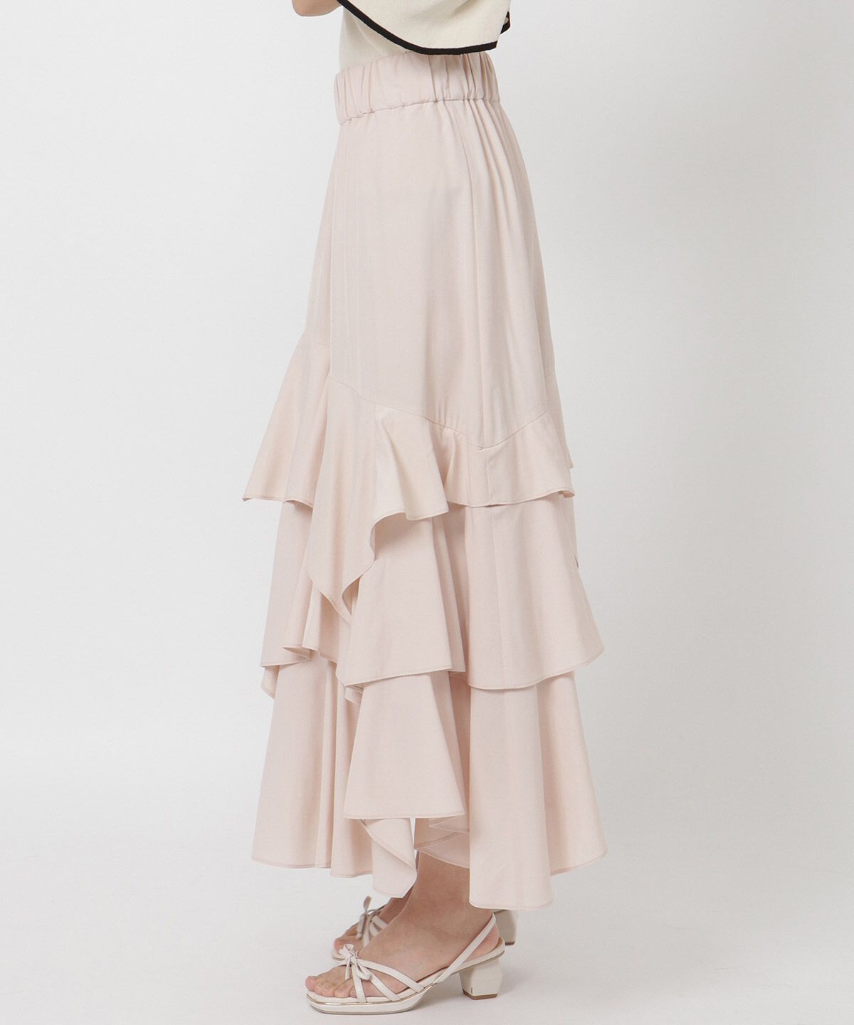 WILLSELECTION「ティアードロングスカート」|スカート|