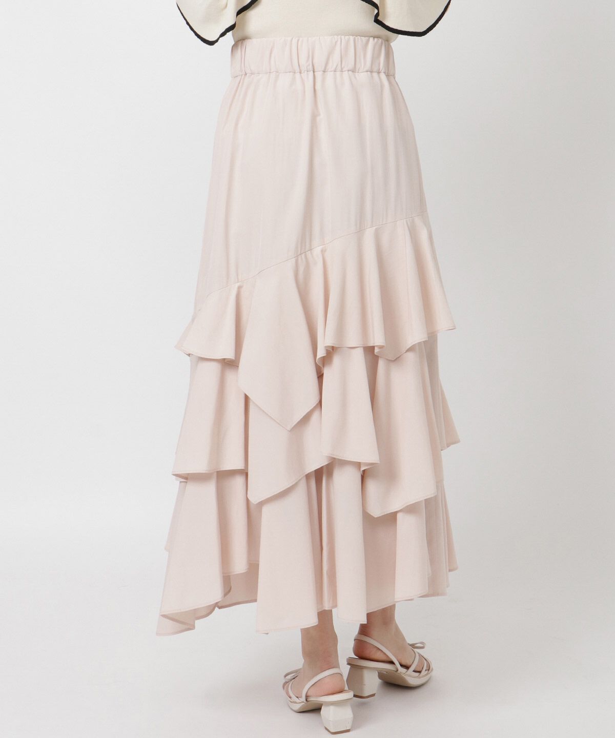 WILLSELECTION「ティアードロングスカート」|スカート|