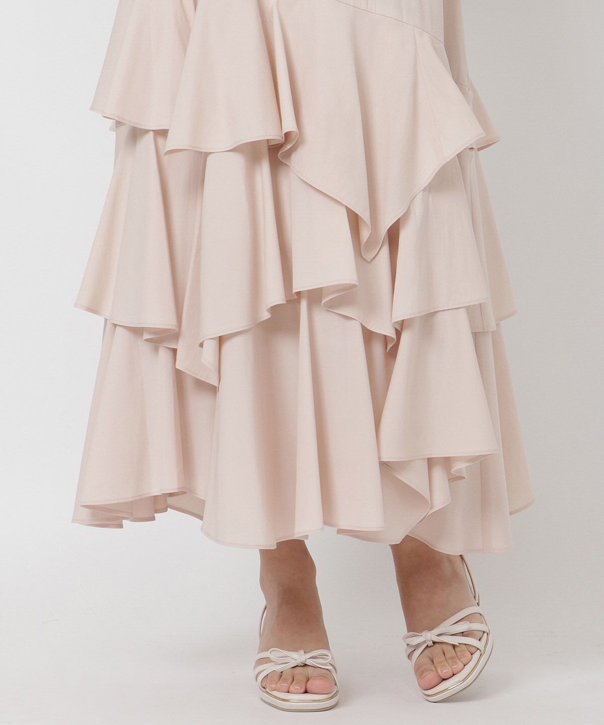 WILLSELECTION「ティアードロングスカート」|スカート|