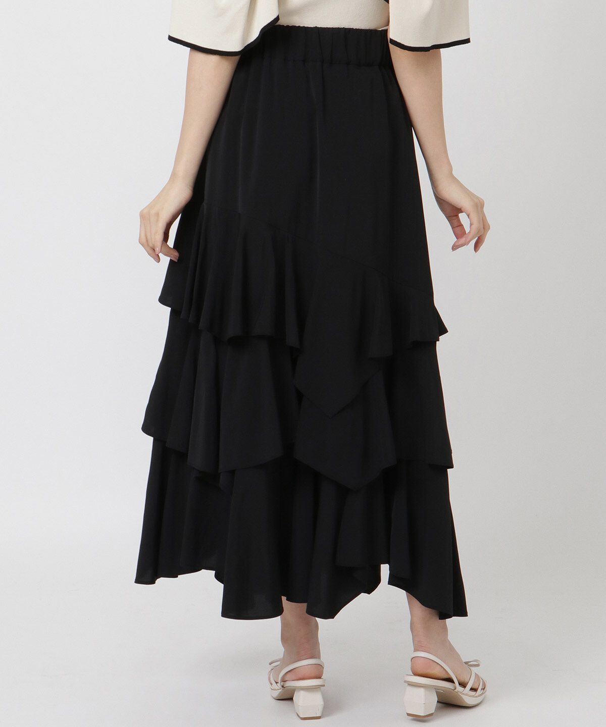 WILLSELECTION「ティアードロングスカート」|スカート|