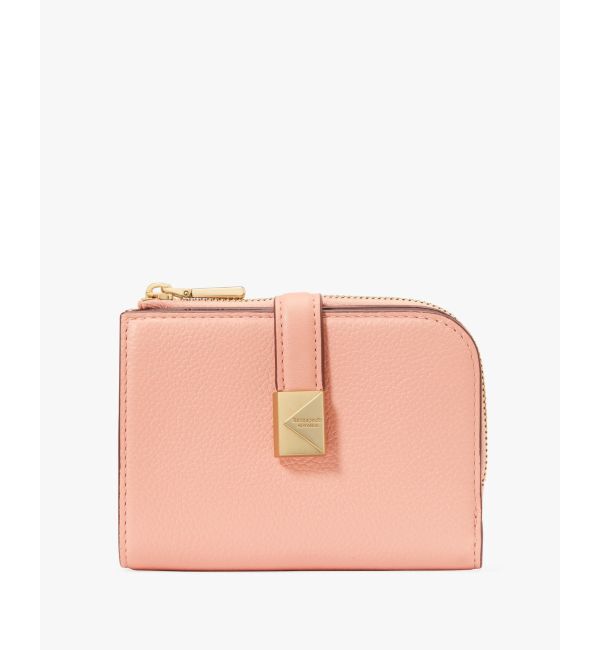 kate spade new york「デコ スモール コンパクト ウォレット」|財布|Pale Vellum