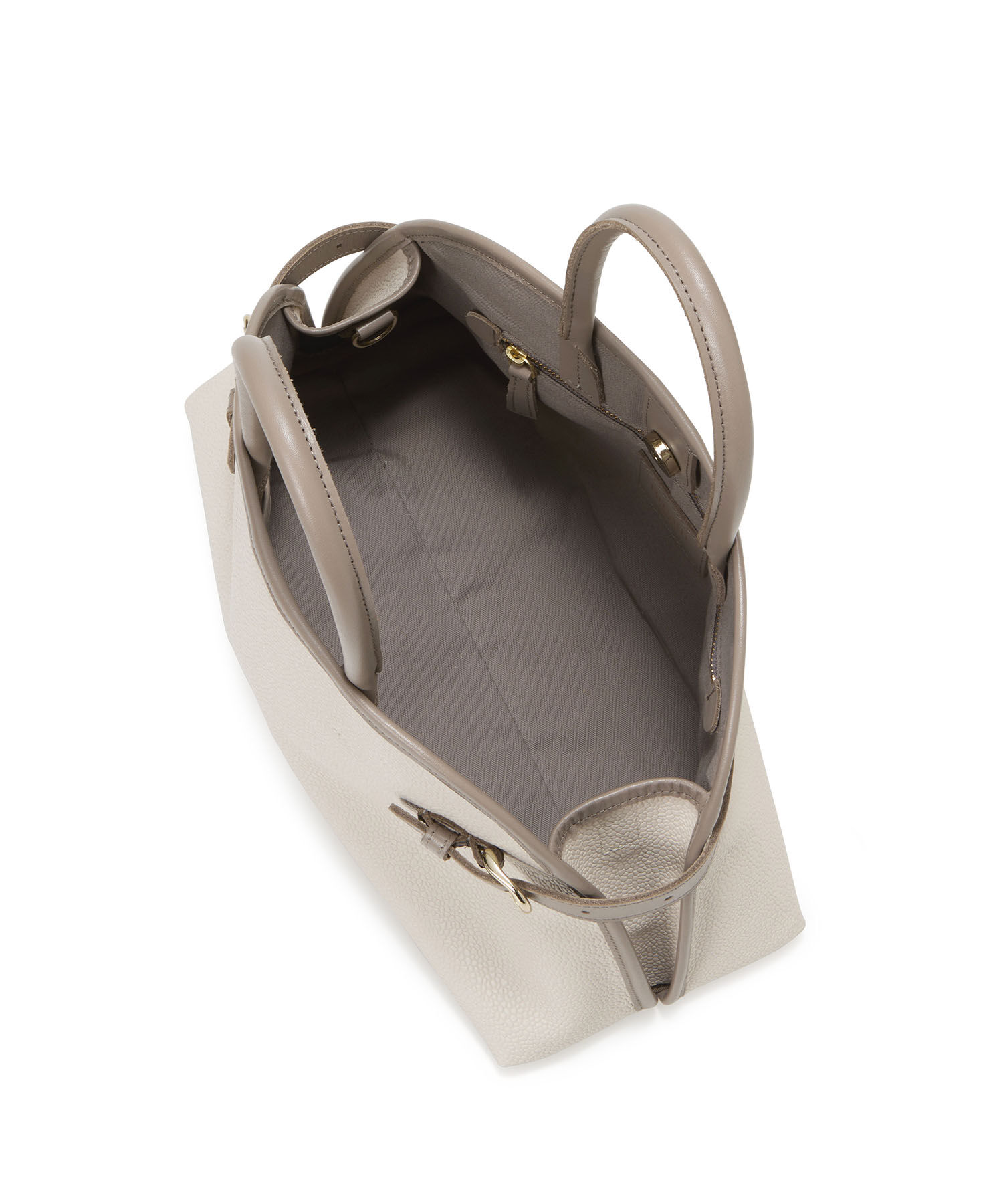 TOPKAPI BREATH「【Breath TOPKAPI】SCOTCH GRAIN スコッチグレイン ベルトデザイン ショルダー付き ミニトート バッグ」|トートバッグ|