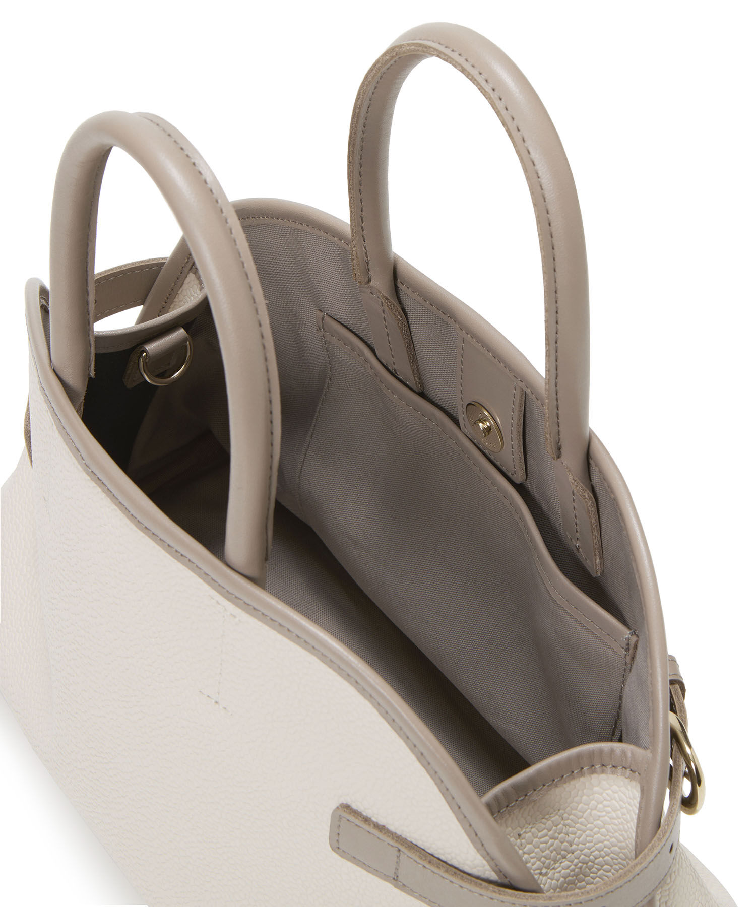 TOPKAPI BREATH「【Breath TOPKAPI】SCOTCH GRAIN スコッチグレイン ベルトデザイン ショルダー付き ミニトート バッグ」|トートバッグ|