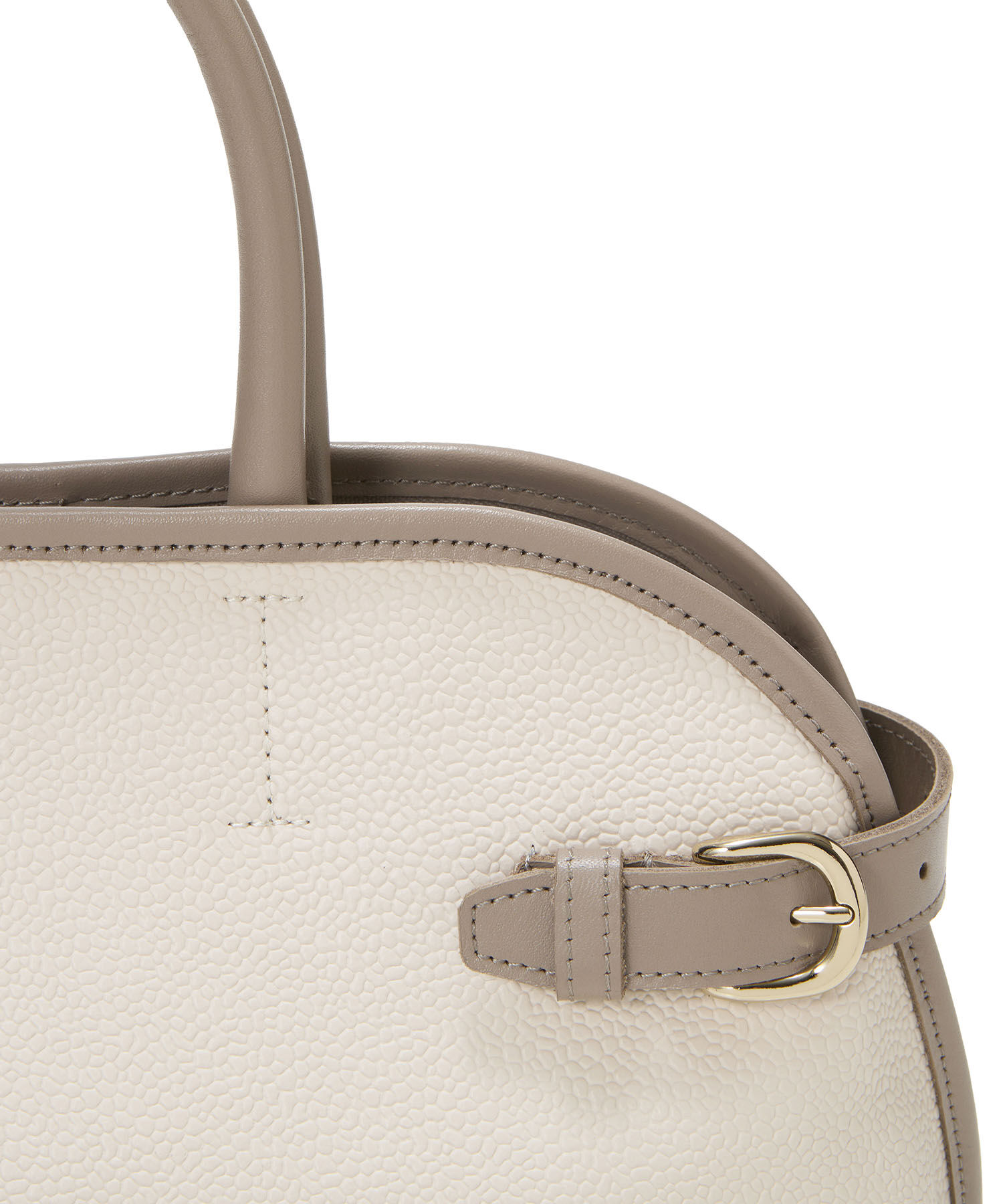 TOPKAPI BREATH「【Breath TOPKAPI】SCOTCH GRAIN スコッチグレイン ベルトデザイン ショルダー付き ミニトート バッグ」|トートバッグ|