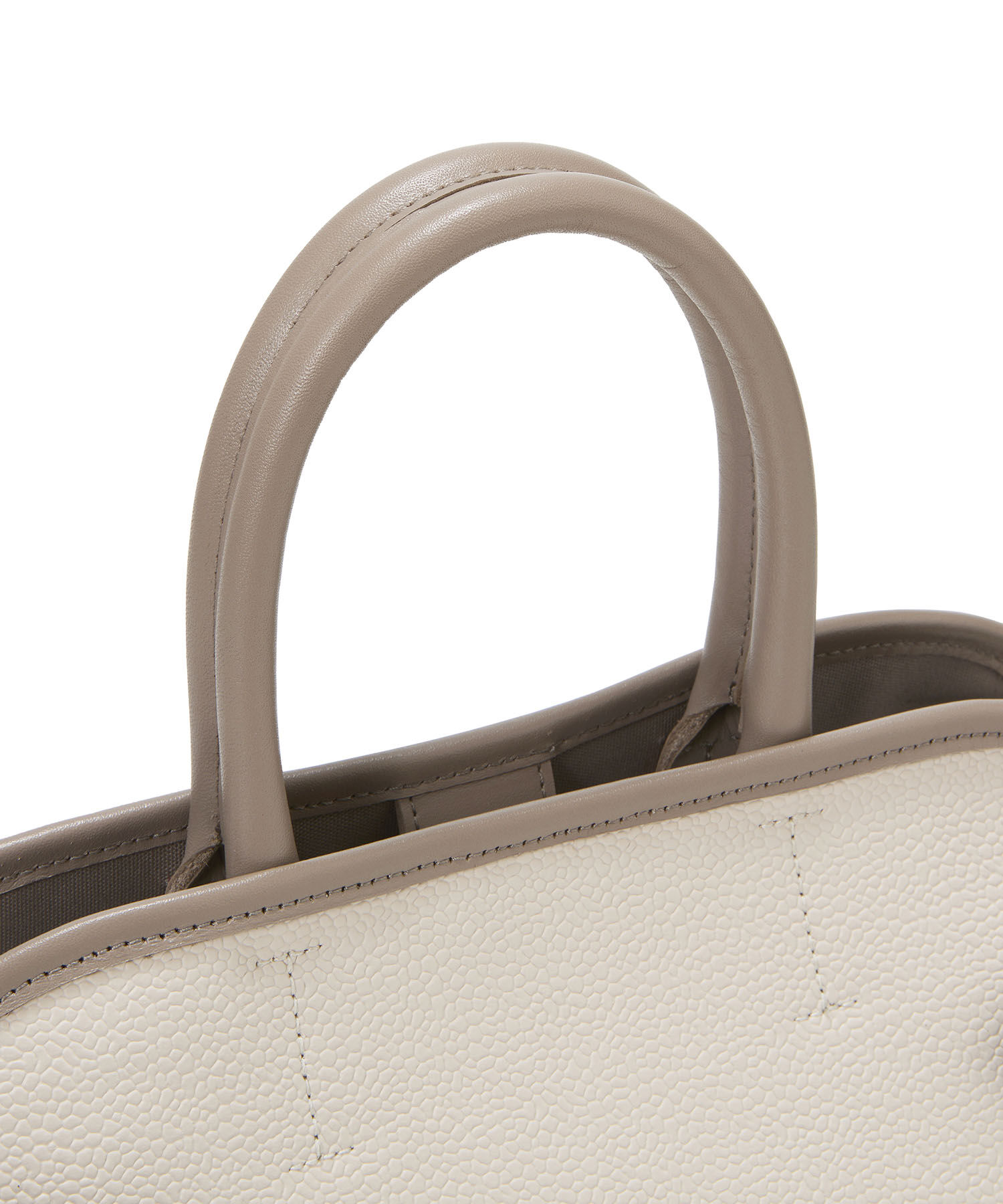 TOPKAPI BREATH「【Breath TOPKAPI】SCOTCH GRAIN スコッチグレイン ベルトデザイン ショルダー付き ミニトート バッグ」|トートバッグ|