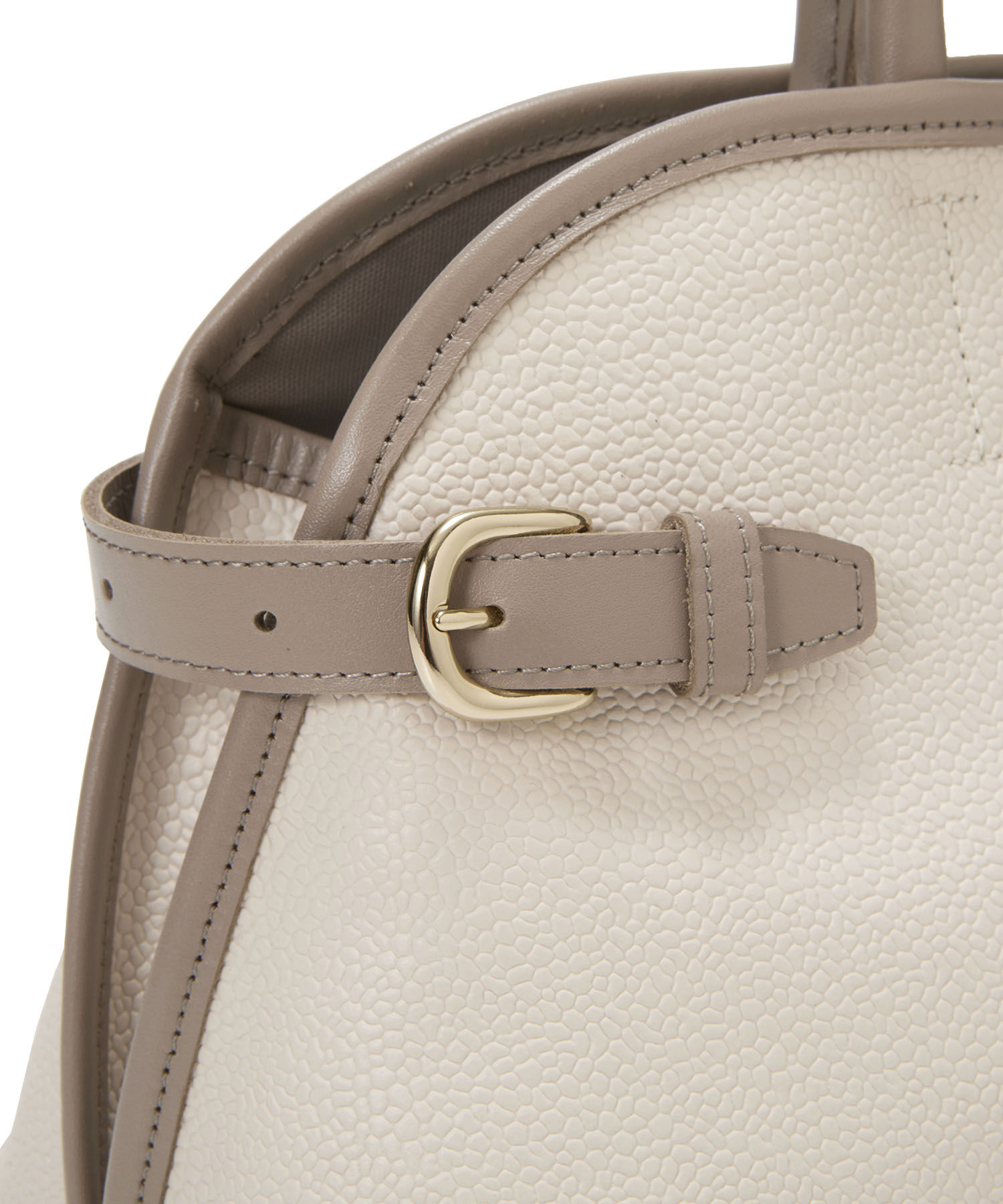 TOPKAPI BREATH「【Breath TOPKAPI】SCOTCH GRAIN スコッチグレイン ベルトデザイン ショルダー付き ミニトート バッグ」|トートバッグ|